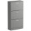Vida Designs (Grey) 3 Drawer Shoe Cabinet Pull Out Hallway Storage 9