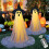 2Packs Halloween Decorations Outdoor Spooky Ghost Decor with Remote Control String Lights 1
