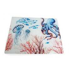 Ocean Glass Chopping Board 40 x 30 cm