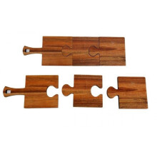 3pc Puzzle Serving Board