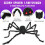 135 LED 16.4ft Spider Webs Halloween Decorations Lights 3