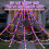 135 LED 16.4ft Spider Webs Halloween Decorations Lights 7