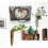 Wall Mount and Tabletop Freestanding Picture Frame 8x10CM - Red 2