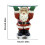 Beeldjes van de Kerstman van hars Snack Tray Kamerdecoraties 3