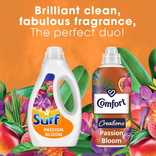 Surf (Buy 4) Surf Laundry Detergent Passion Bloom 945ml, 2or4pk 2