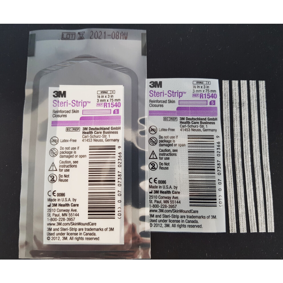 3M Steri Strip R1540 Pack Of 10 - Ref: R1540