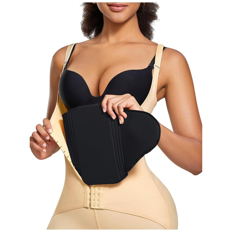 Gogerstar Abdominal Compression Board Flattening Belly Ab Board Lumbar Post Surgery Lipo Back Foam Board After Liposuction