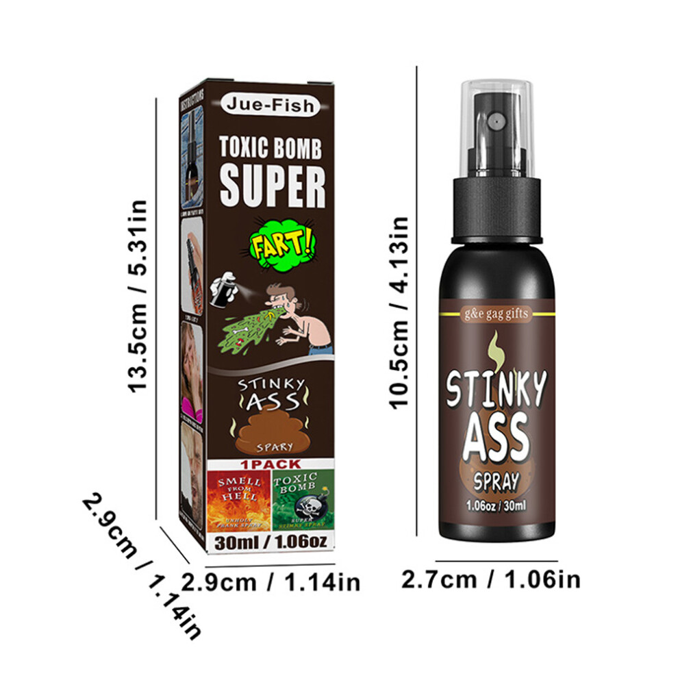 (poop smell) Fart Spray Prank Joke Spray 30ml