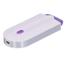 Chronus CHRONUS Hair Remover - USB Rechargeable, Blue Light Induction, Floating Mesh Cutting Head, White