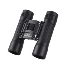 Jumelles compactes 10 x 25, mini jumelles pliables et légères pour opéra, concerts, voyages, randonnée, observation des oiseaux