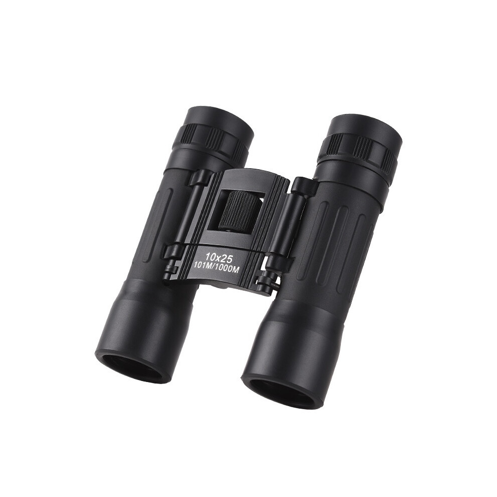 Chronus Chronus Binoculars 10X25, Compact, Lightweight, Foldable, For Opera, Travel, Hiking, Black 6976919920477