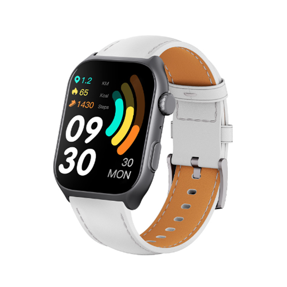 Chronus Chronus Smart Watch 2.0",Waterproof, Fitness Tracker, Heart Rate/Sleep Monitor, Android/Ios, White 6976919920675
