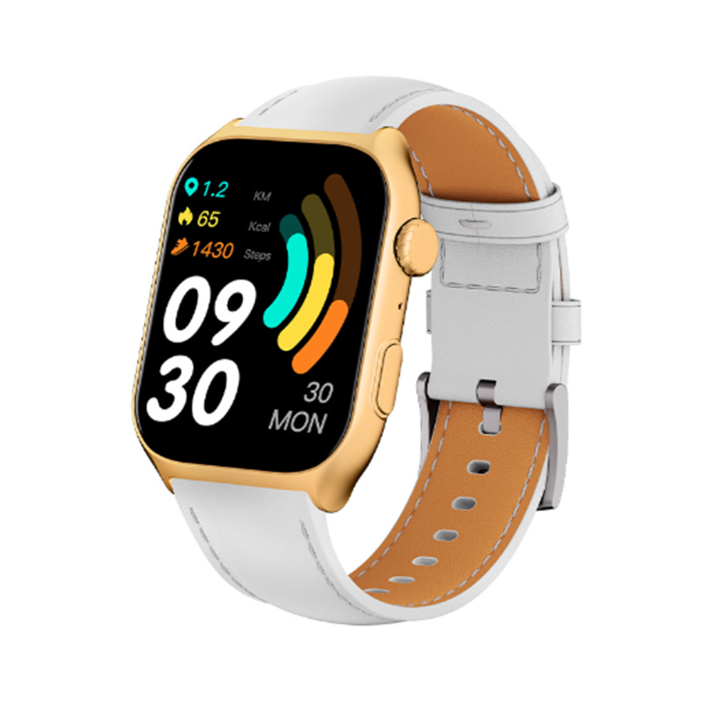 Chronus Chronus Smart Watch 2.0",Waterproof, Fitness Tracker, Heart Rate/Sleep Monitor, Android/Ios, White 6976919920682
