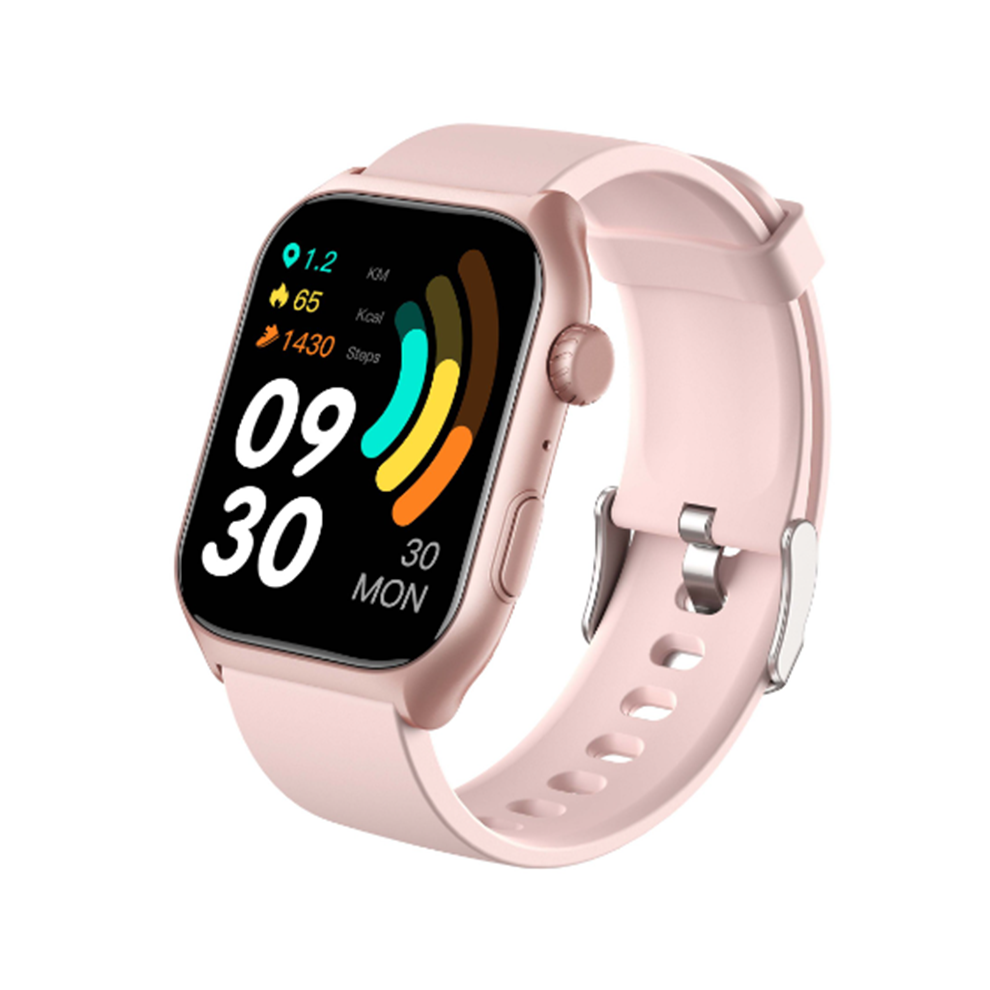 Chronus Chronus Smart Watch 2.0", Waterproof, Fitness Tracker, Heart Rate/Sleep Monitor, Android/Ios, Pink 6976919920699