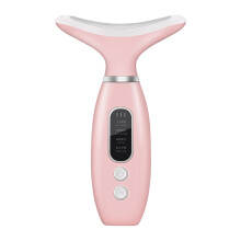 Massageador de Rosto e Pescoço Rosto Calmante e Relaxante Dispositivo de Aperto Da Pele para Levantamento de Rosto e Pescoço Reafirmante e