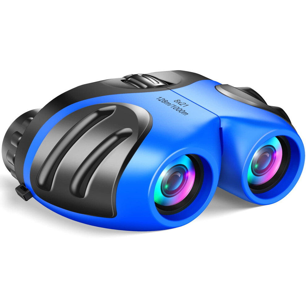 Chronus Chronus Binoculars For Kids Compact, High Resolution, Shockproof, Blue 6976919920453