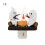 (UK Plug) Halloween Gift Ghost Campfire Flickering Nightlight,Fire Marshmallow Night Light 1