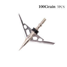 (3pcs, E) 3pcs Broadheads 100gn-125gn Arrows Tips Arrow Heads for Archery Hunting Apply To Compound Bow