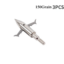 (3pcs, G) 3pcs Broadheads 100gn-125gn Arrows Tips Arrow Heads for Archery Hunting Apply To Compound Bow