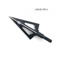 (3pcs, N) 3pcs Broadheads 100gn-125gn Arrows Tips Arrow Heads for Archery Hunting Apply To Compound Bow