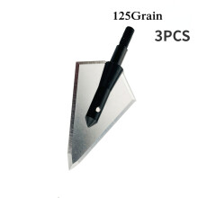 (3pcs, H) 3pcs Broadheads 100gn-125gn Arrows Tips Arrow Heads for Archery Hunting Apply To Compound Bow