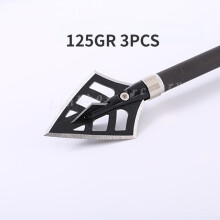 (3pcs, V) 3pcs Broadheads 100gn-125gn Arrows Tips Arrow Heads for Archery Hunting Apply To Compound Bow