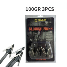 (3pcs, O1) 3pcs Broadheads 100gn-125gn Arrows Tips Arrow Heads for Archery Hunting Apply To Compound Bow