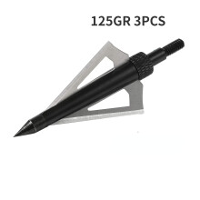 (3pcs, A1) 3pcs Broadheads 100gn-125gn Arrows Tips Arrow Heads for Archery Hunting Apply To Compound Bow