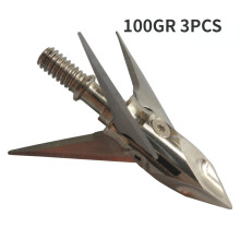 (3pcs, B1) 3pcs Broadheads 100gn-125gn Arrows Tips Arrow Heads for Archery Hunting Apply To Compound Bow