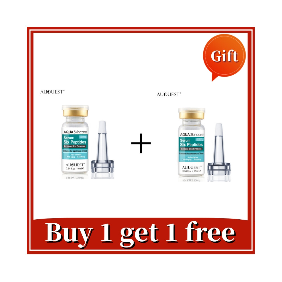 (Buy 1 get 1 free) 1/2pcs Six Peptides Serum Hyaluronic Acid Anti-Wrinkle Aging Face Firming Lifting Skin Care