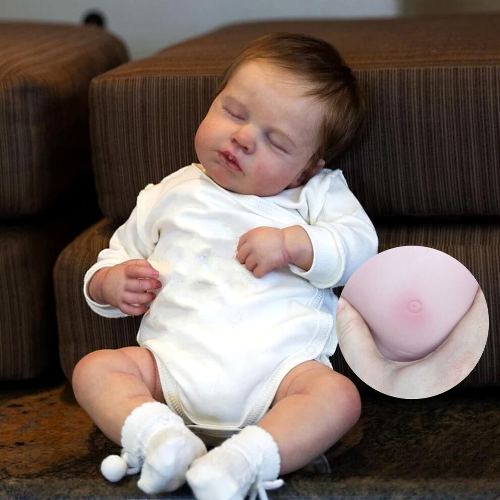 Bghone (Girl) 20Inch Loulou Reborn Baby Doll Boy And Gir Full Body