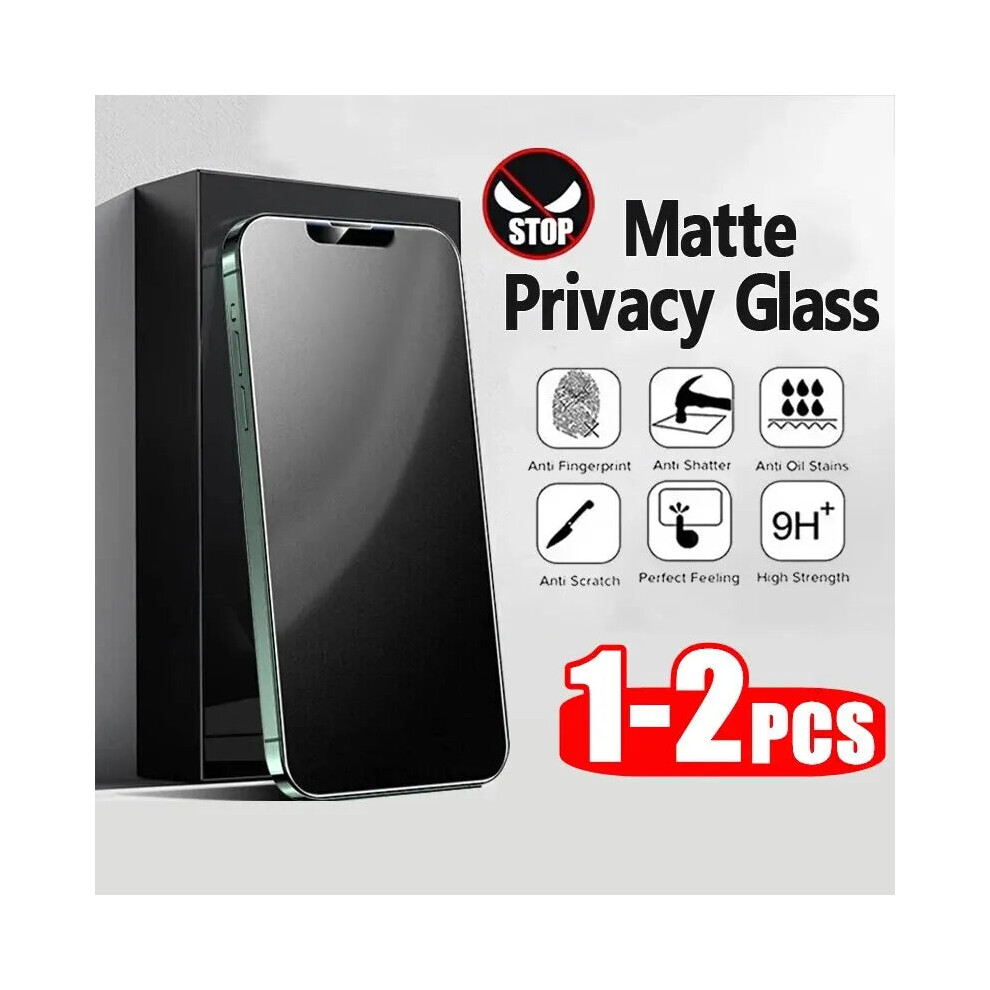 (1Pcs, For Iphone 11 Promax) Matte Privacy Anti Peep Tempered Glass For Iphone Screen Protectors 066082432160
