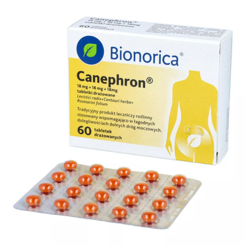 Canephron Canephron Bionorica 60x Coated Tablets – Traditional Herbal Urinary ...