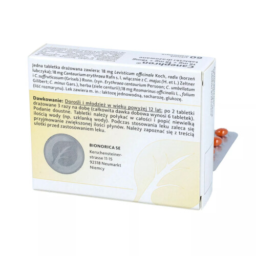 Canephron Canephron Bionorica 60x Coated Tablets – Traditional Herbal Urinary ...