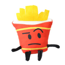 (French Fries) For Battle Dream Island Plush Toy Doll Cartoon Character Throw Pillow Kids Gift