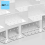 DIYUK Heavy Duty Galvanised Steel Corner Brackets Structural Support Angle Bracket 7