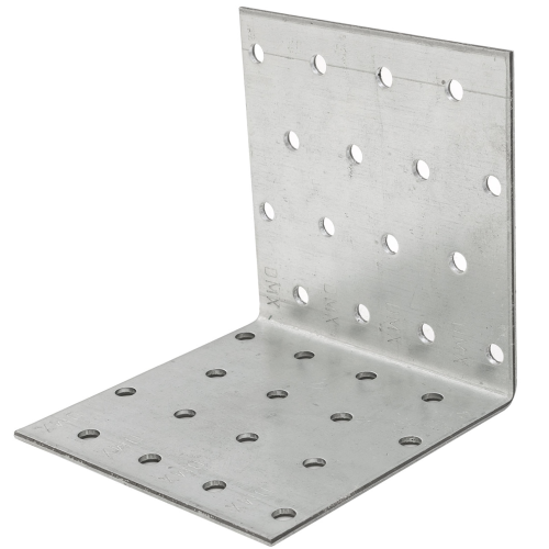 DIYUK Heavy Duty Galvanised Steel Angle Brackets Structural Corner Brackets 1