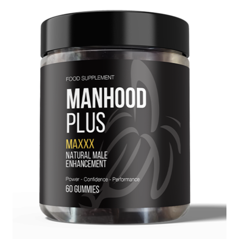 Manhood Plus Libido Gummies for Men - 60 Count |Boost Energy & Stamina