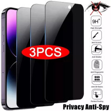 (For iPhone 5 5S SE, 3PCS Privacy Screen) 3pcs Privacy Screen Protector For iPhone Anti Spy Tempered Glass