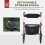 Homcom HOMCOM Folding Rollator Walker w/ Seat Storage Bag Adjustable Handle for Seniors 6