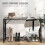 Homcom HOMCOM Vintage Sofa Table, Metal Frame Console Table for Hallway Living Room 15