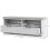Homcom HOMCOM Shoe Bench with Removable Cushion, Open Compartments and Drawers 2