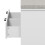 Homcom HOMCOM Shoe Bench with Removable Cushion, Open Compartments and Drawers 7