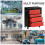 Homcom HOMCOM 5-Drawer Lockable Steel Tool Storage Cabinet Wheels Handle 2 Keys Red 5