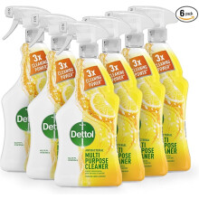 Dettol Antibacterial Multi Purpose Cleaner Spray Lemon Lime Multipack Cleaner Spray Multi Surface Cleaner Kitchen Spray Disinfectant Household Cleaner