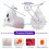 Halloween Inflatable Ghost Outdoor Decorations LED Light Out Window 5