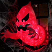 Halloween Inflatable Ghost Outdoor Decorations LED Light Out Window