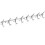 (8 Hooks) Coat Hooks Wall Mounted Stainless Steel Rack 1