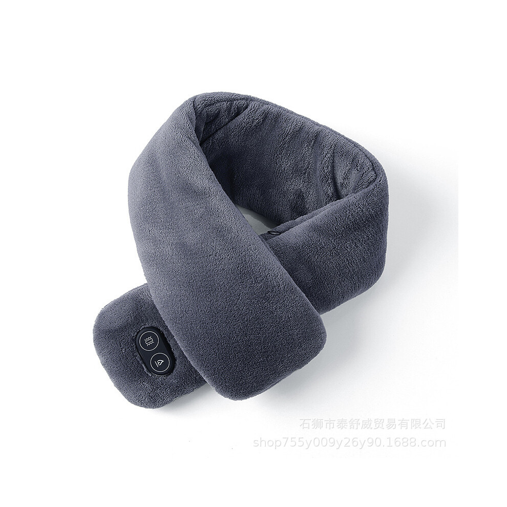 Irich (Grey) Smart Heating Scarf Couple Fashion Heating Massage Neck Warmer
