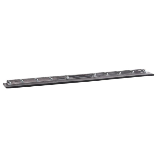 VidaXL vidaXL Floor Squeegee Head Replacement Squeegee Wiper Head Steel and Rubber 2